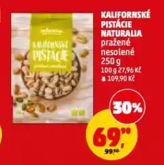 Penny Market Kalifornské pistácie naturalia nabídka