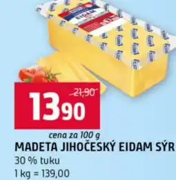 Terno Madeta jihočeský eidam sýr nabídka