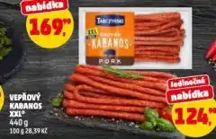 Penny Market Vepřový kabanos nabídka
