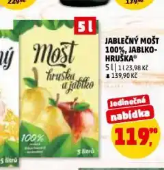 Penny Market Jablečno-hruškový mošt nabídka