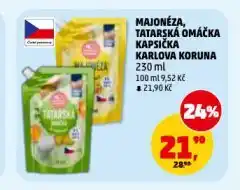 Penny Market Tatarská omáčka nabídka