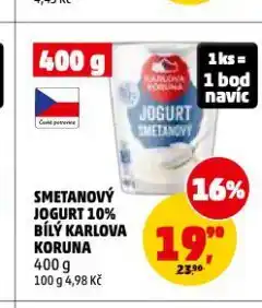 Penny Market Smetanový jogurt nabídka