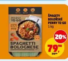 Penny Market Špagety boloňské nabídka