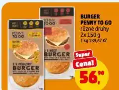 Penny Market Burger nabídka