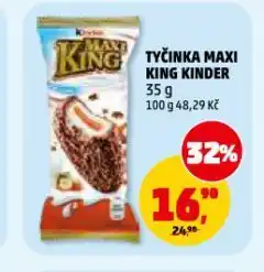 Penny Market Tyčinka kinder maxi king nabídka