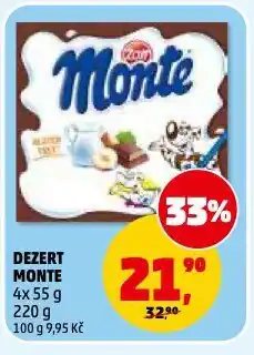 Penny Market Dezert monte nabídka