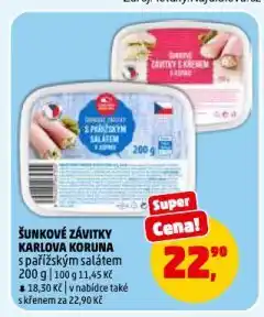 Penny Market Šunkové závitky nabídka