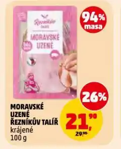 Penny Market Moravské uzené nabídka