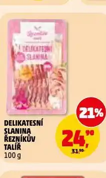 Penny Market Delikatesní slanina nabídka