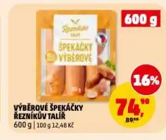 Penny Market Výběrové špekáčky nabídka