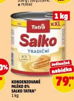 Penny Market Tatra salko kondenzované mléko nabídka