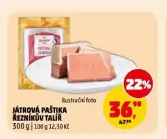 Penny Market Játrová paštika nabídka