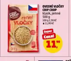 Penny Market Ovesné vločky crip crop nabídka