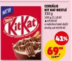Penny Market Nestlé dětské cereálie kit kat nabídka