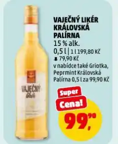 Penny Market Vaječný likér nabídka