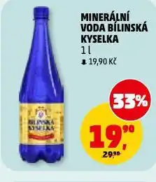 Penny Market Bílinská kyselka nabídka