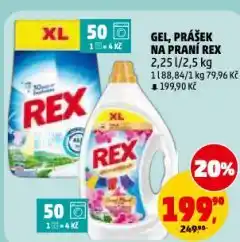 Penny Market Rex prací gel nabídka
