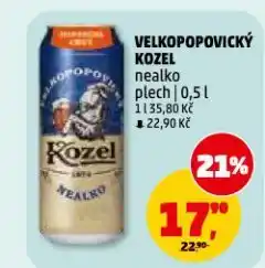 Penny Market Pivo velkopopovický kozel nealko nabídka