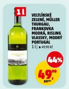 Penny Market Veltlínské zelené nabídka