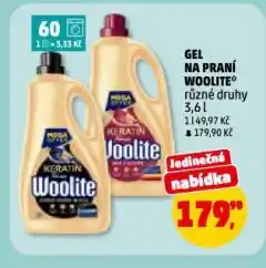 Penny Market Woolite gel na praní nabídka
