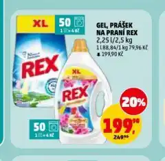 Penny Market Rex prací prášek nabídka
