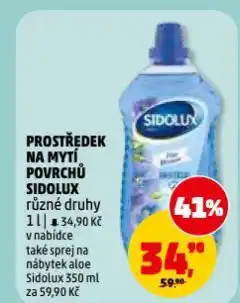 Penny Market Sidolux prostředek na mytí povrchů nabídka