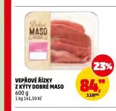 Penny Market Vepřové řízky z kýty nabídka