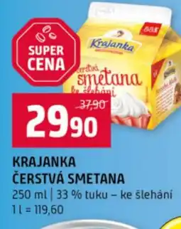 Terno Krajanka čerstvá smetana nabídka