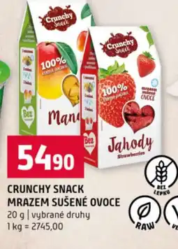 Terno Crunchy snack mrazem sušené ovoce nabídka