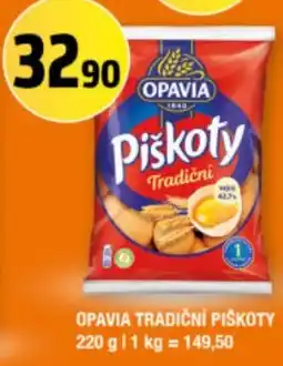 Terno Opavia tradiční piškoty nabídka