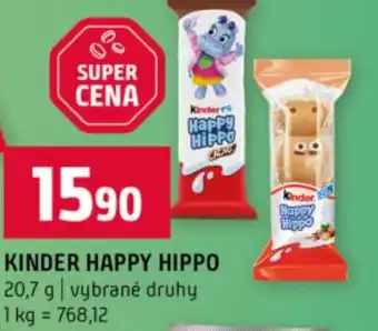Terno Kinder happy hippo nabídka