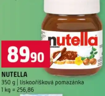 Terno Nutella nabídka