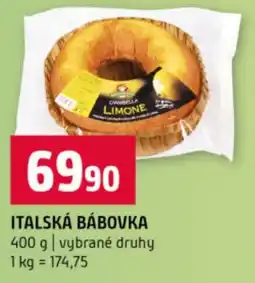 Terno Italská bábovka nabídka