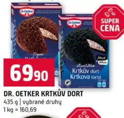 Terno Dr. oetker krtkův dort nabídka