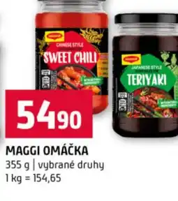 Terno Maggi omáčka nabídka