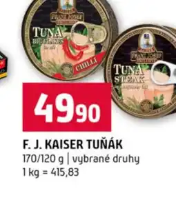 Terno F. J. Kaiser tuňák nabídka