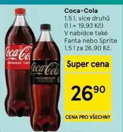 Tesco COCA-COLA nabídka