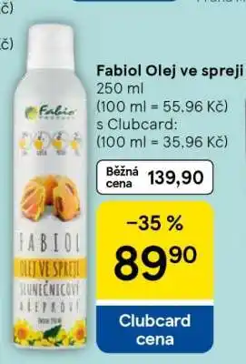 Tesco Fabiol Olej ve spreji nabídka