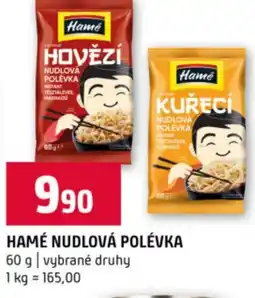 Terno Hamé Nudlová polévka nabídka