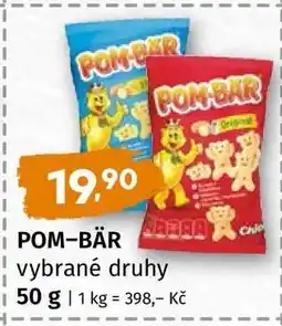 Terno POM-BÄR vybrané druhy nabídka