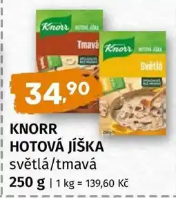 Terno KNORR Hotová jíška světlá/tmavá nabídka
