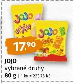 Terno JOJO vybrané druhy nabídka