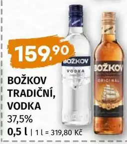 Terno BOŽKOV TRADIČNÍ, VODKA nabídka