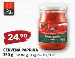 Terno červená paprika nabídka