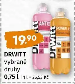 Terno DrWitt, vybrané druhy nabídka