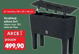 Kaufland Vyvýšený záhon 2v1 nabídka