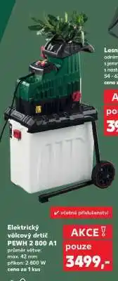 Kaufland Elektrický válcový drtič PEWH 2 800 A1 nabídka