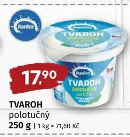 Terno Tvaroh polotučný nabídka