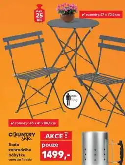 Kaufland Sada zahradního nábytku nabídka