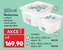 Kaufland ÚLOŽNÝ BOX S VÍKEM nabídka